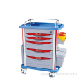 Medical Hospital ABS Stainless Steel Emergency Trolley